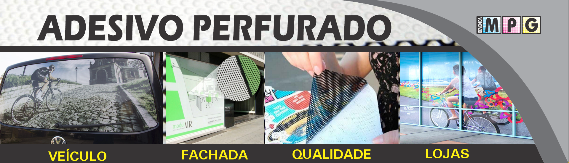 ADESIVO PERFURADO